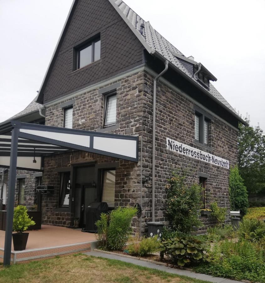 Fewo Im Alten Bahnhof Niederrossbach Exteriér fotografie